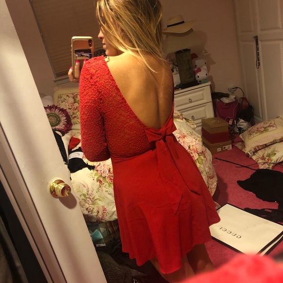 ⚡️ flash sale ⚡️NEW RED DRESS #valentinesday - Picture 1 of 7